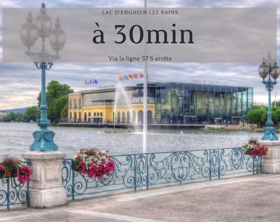 Appartement Au Bord De Seine Épinay-sur-Seine Exteriör bild